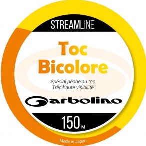 GARBOLINO STREAMLINE TOC-MONO BICOLORE ORANGE/JAUNE 0.178mm / 150m / 1.87kg