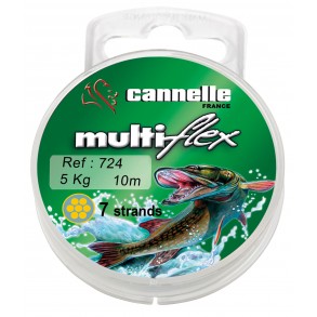 Canelle Multiflex Tresse à Bas de Ligne – 10m | Souple & Résistante