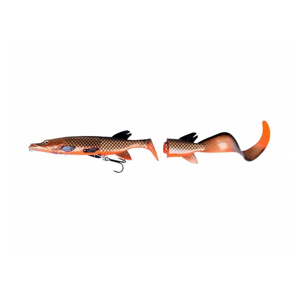 Hybrid pike 25cm color red copper