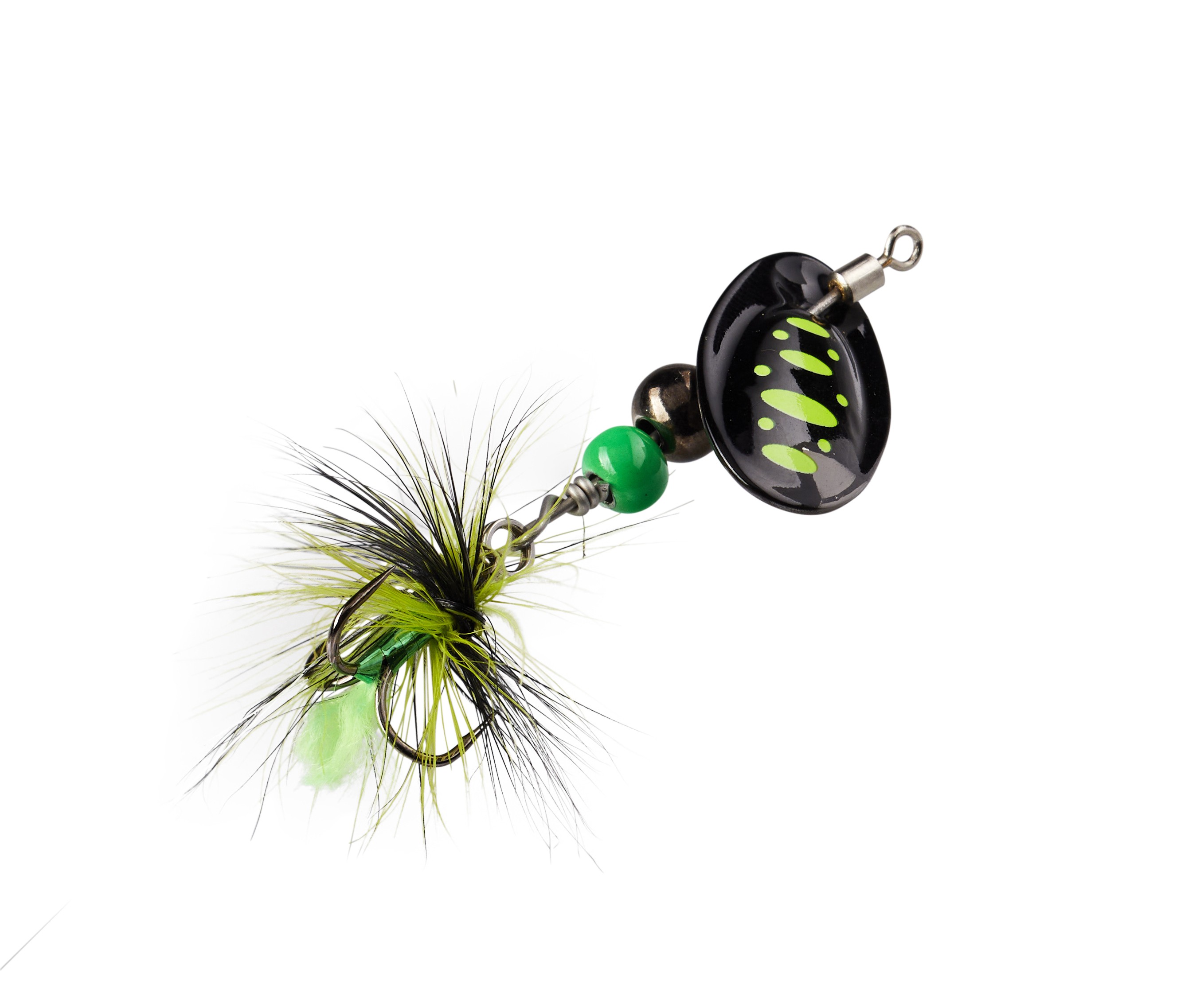 N°1 FLY bLACK-CHARTREUSE